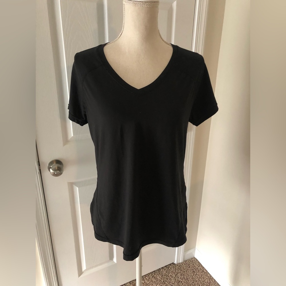 90 Degree Women’s Black Workout T-shirt
